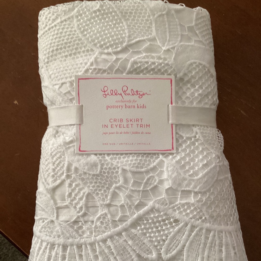 Lilly Pulitzer Crib Skirt